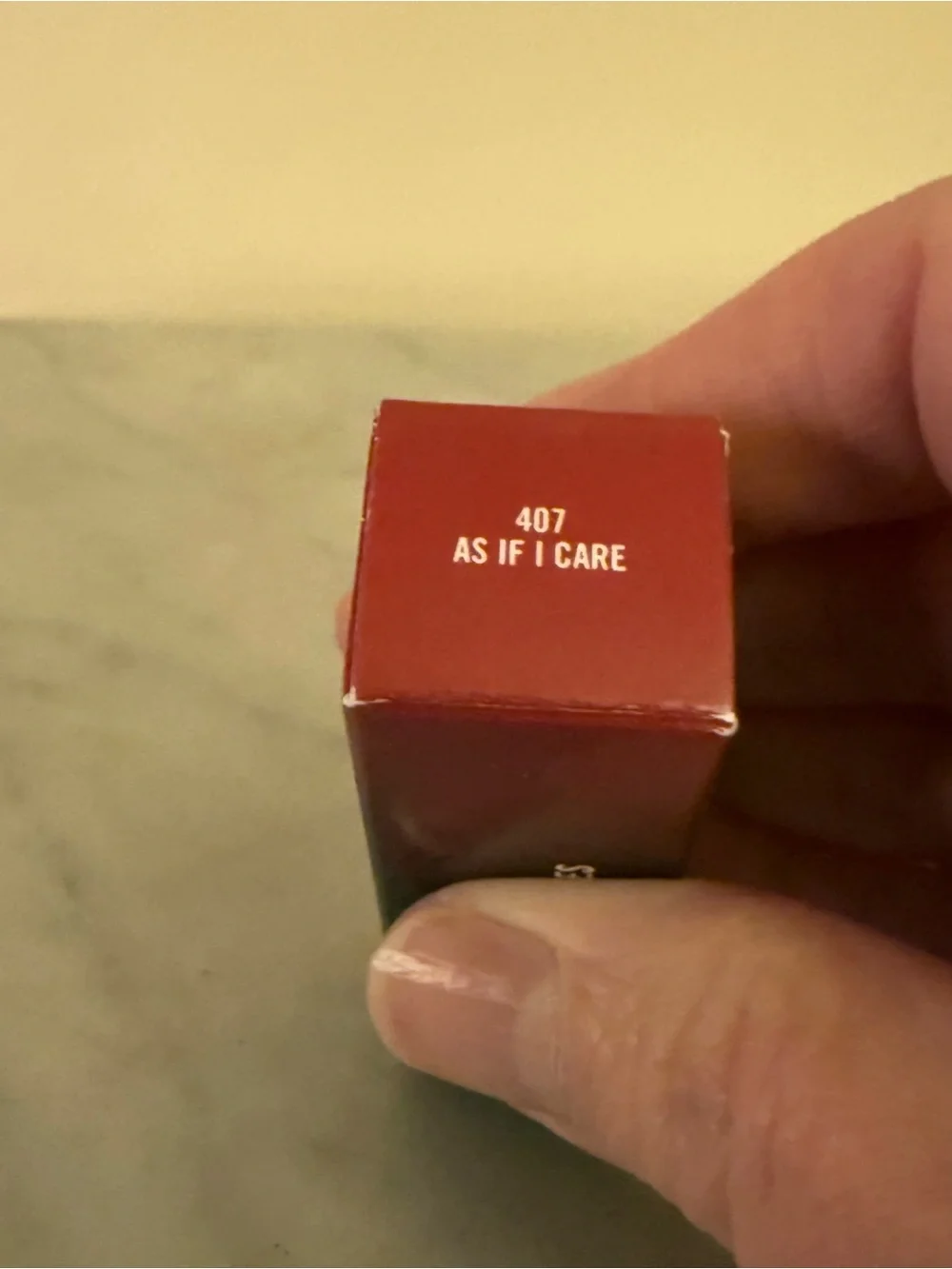 MAC Love Me Lipstick 407 As If I Care DISCONTINUED New In Box Makeup